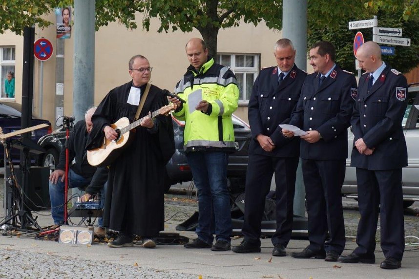 Dankesch&ouml;n-Veranstaltung f&uuml;r die Wehren. 