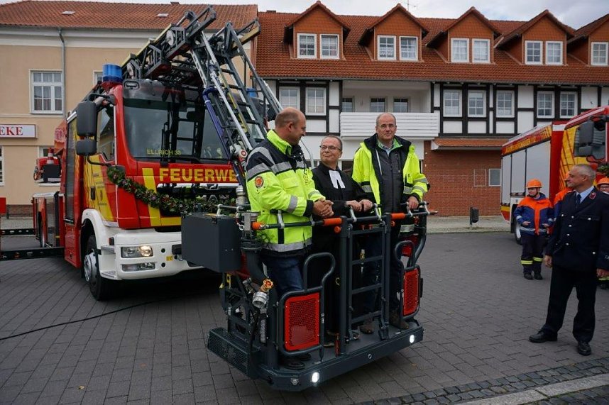 Dankesch&ouml;n-Veranstaltung f&uuml;r die Wehren. 