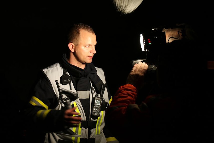 Gro&szlig;&uuml;bung im H&ouml;llbergtunnel