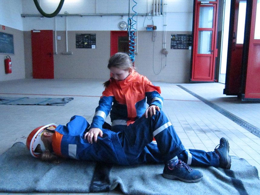 Erste Pr&uuml;fung absolviert