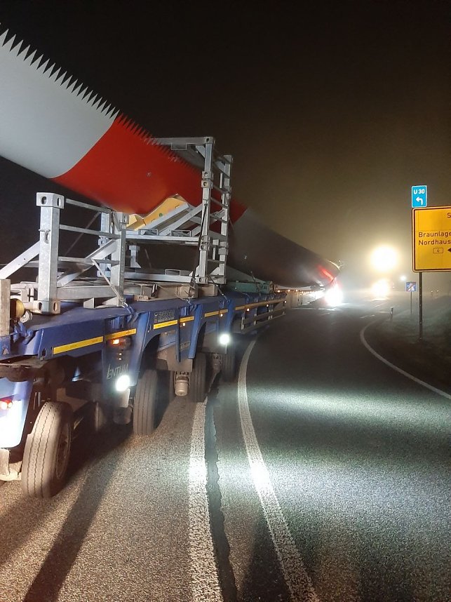 "Lange Dinger" unterwegs