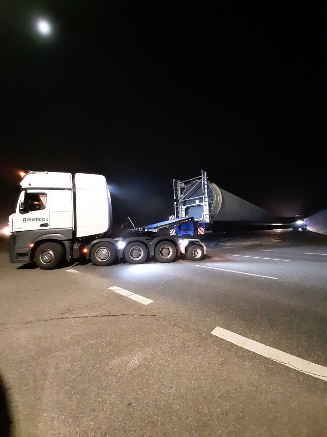 "Lange Dinger" unterwegs