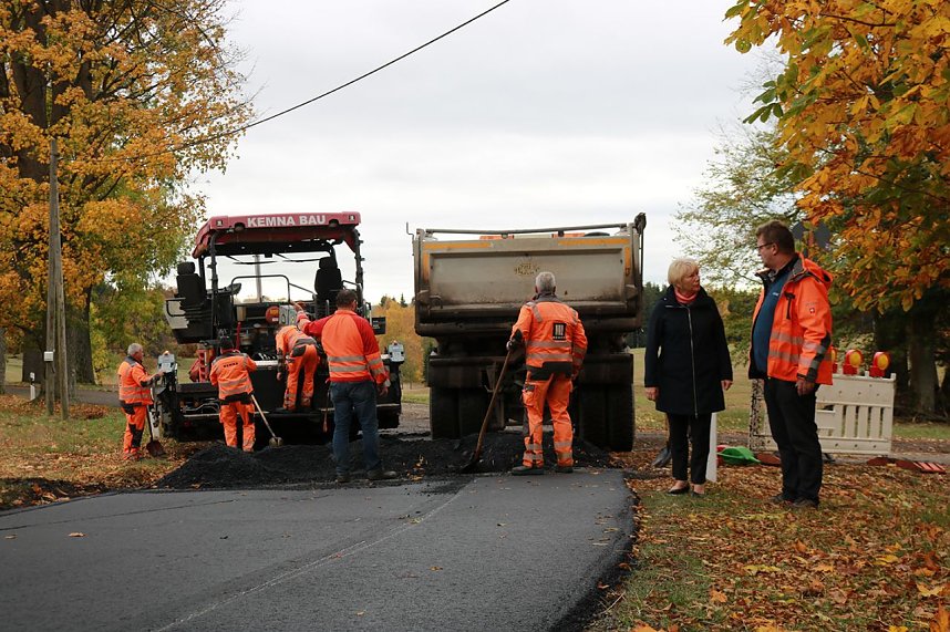 Bauarbeiten laufen planm&auml;&szlig;ig