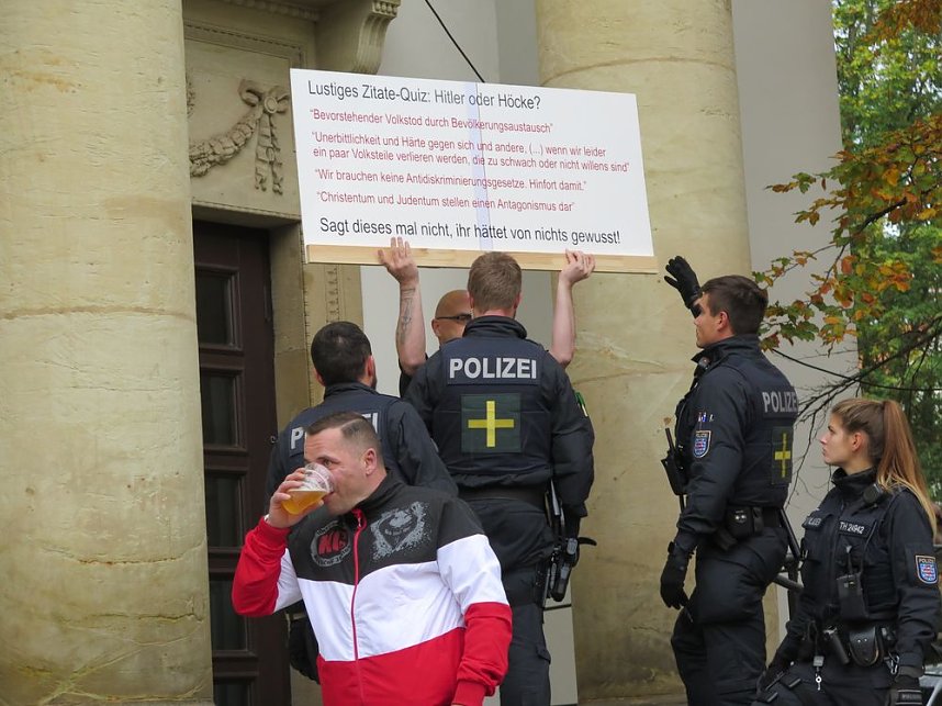 Stiller Protest wurde beendet