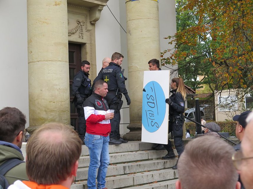 Stiller Protest wurde beendet