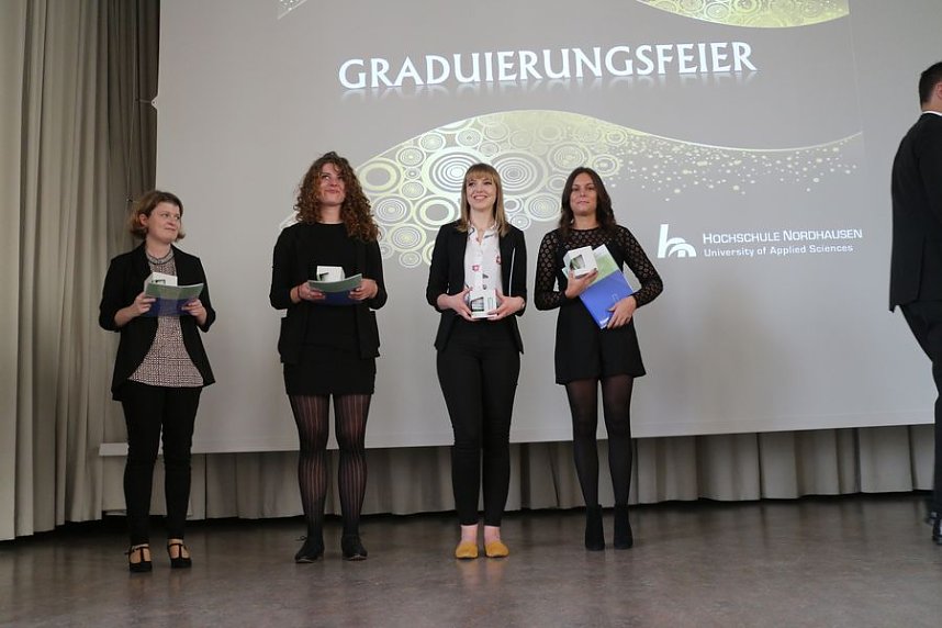 Graduationsfeier an der Nordh&auml;user Hochschule