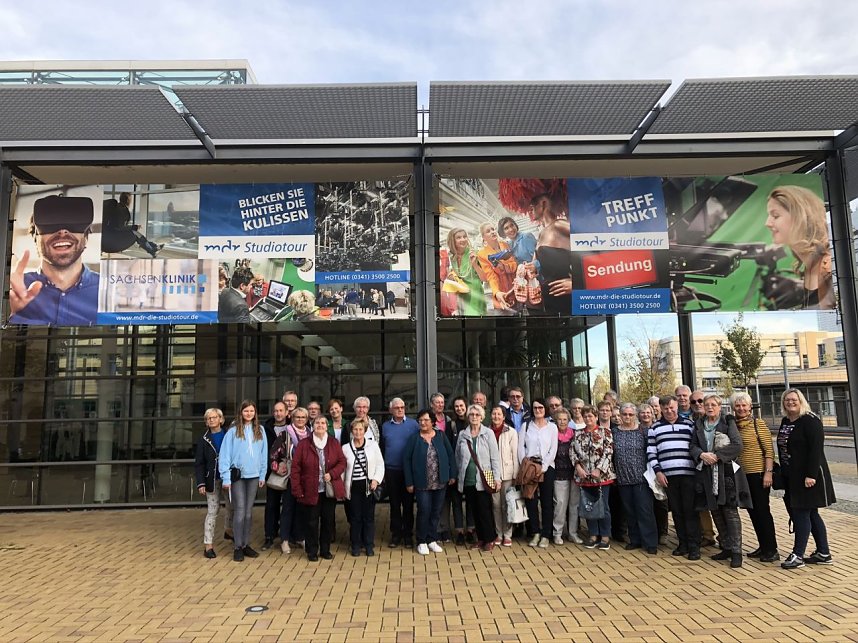Zu Gast beim MDR in Leipzig