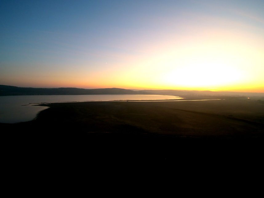 Die letzten Kraniche im Anflug