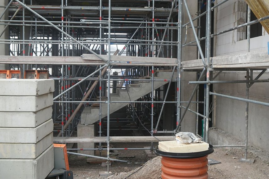 Baustelle Humboldt-Gymnasium
