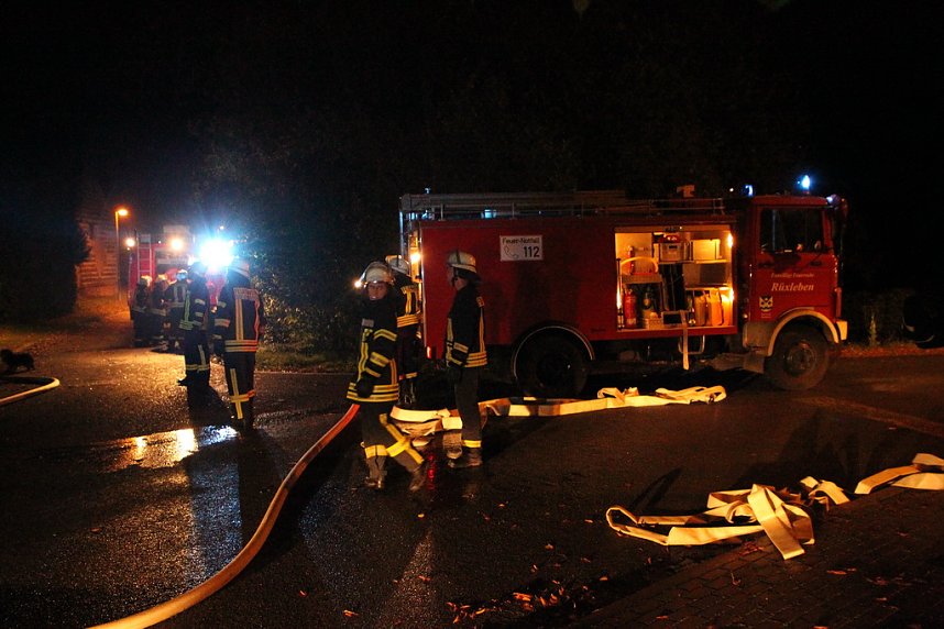 Hausbrand in Kleinfurra