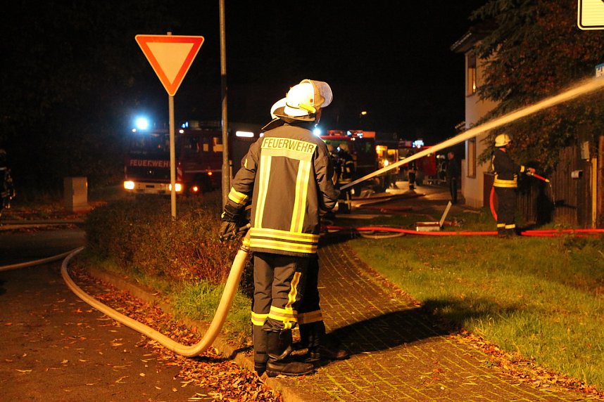 Hausbrand in Kleinfurra