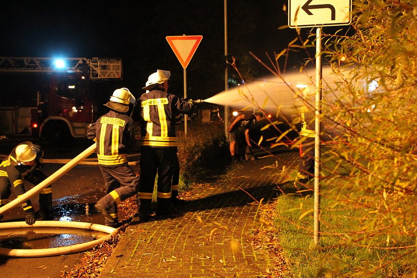 Hausbrand in Kleinfurra