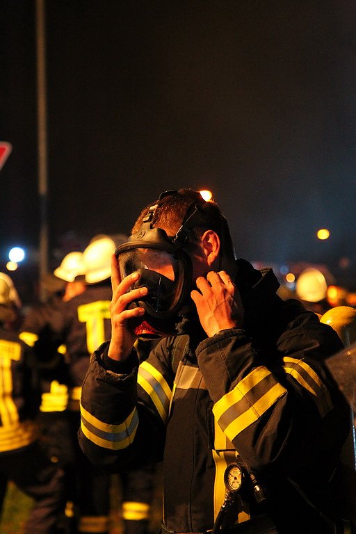 Hausbrand in Kleinfurra