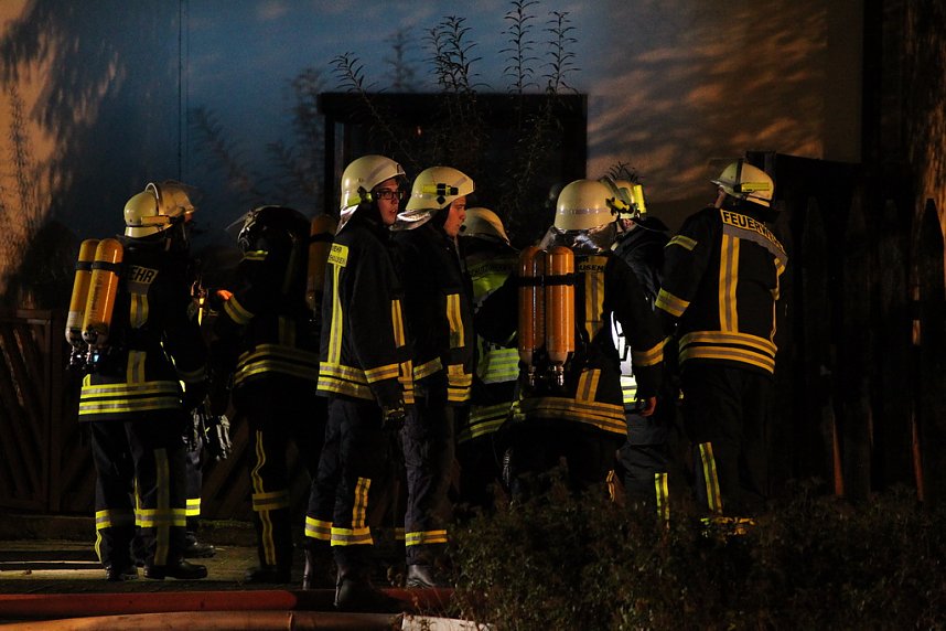 Hausbrand in Kleinfurra