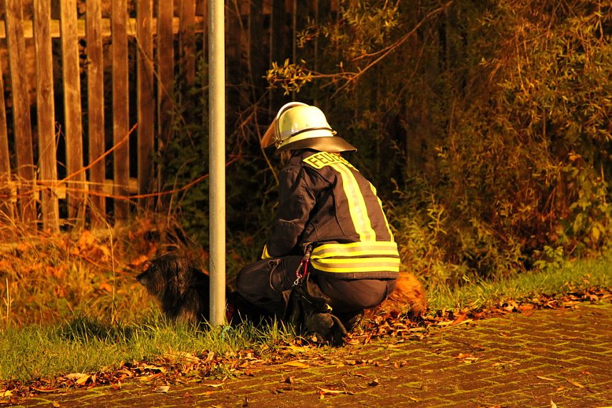 Hausbrand in Kleinfurra