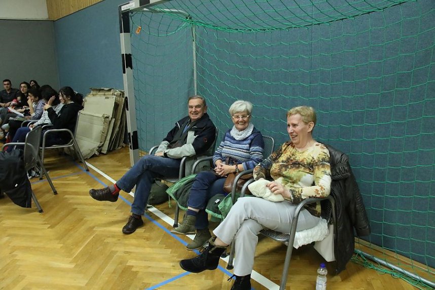 Der Evakuierungspunkt in Nordhausen Ost