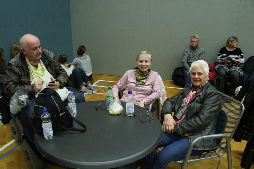 Der Evakuierungspunkt in Nordhausen Ost