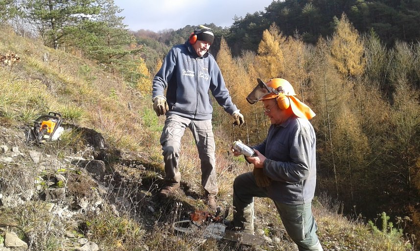 BUND-Einsatz im Zechsteingebiet