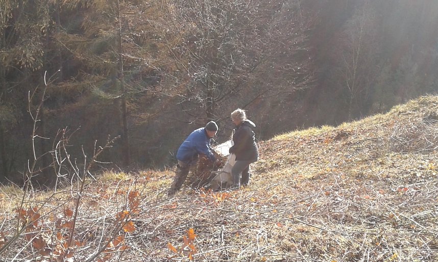BUND-Einsatz im Zechsteingebiet