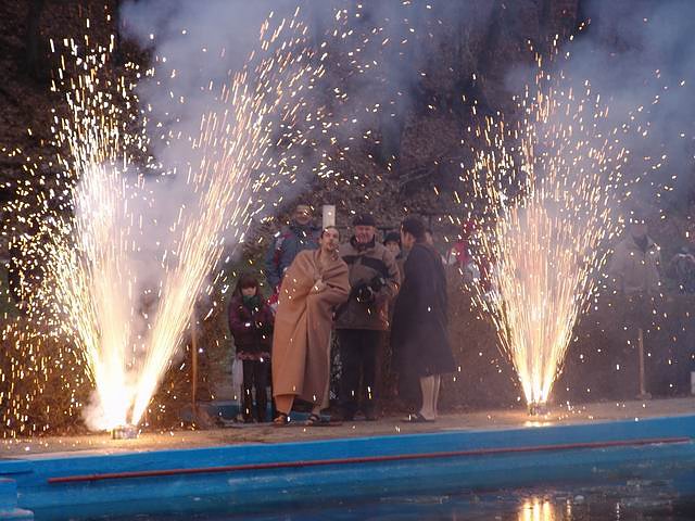 Neujahrsbaden in Neustadt