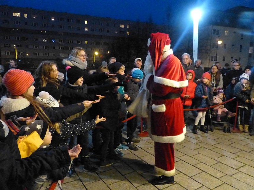 Hinter dem 8. T&uuml;rchen des Theater-Adventskalenders wartete heute Ebenezer Scrooge