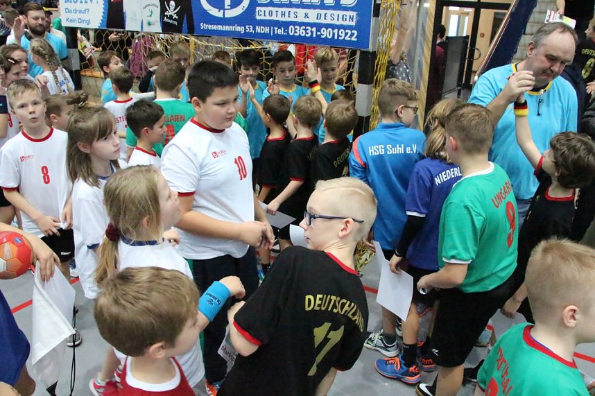 Th&uuml;ringer Handball-Mini-Europameisterschaft