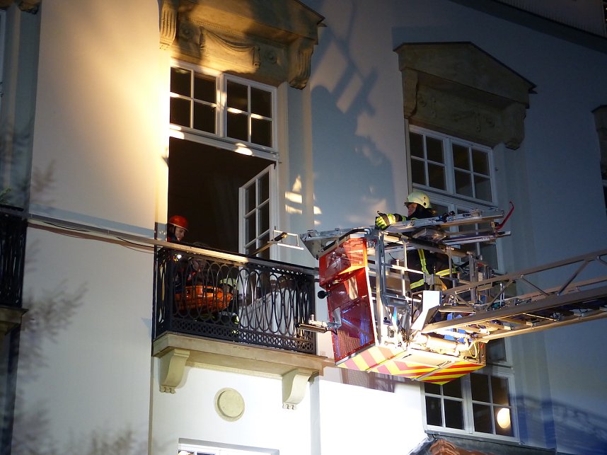 Feuerwehr am Theater