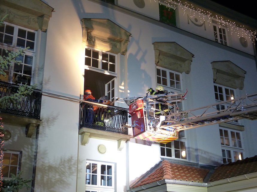 Feuerwehr am Theater