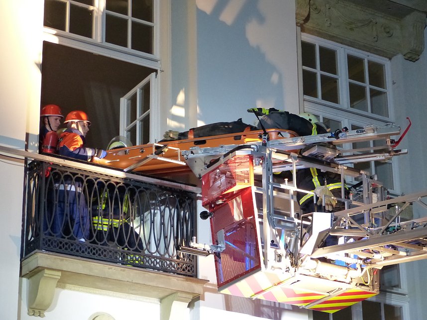 Feuerwehr am Theater