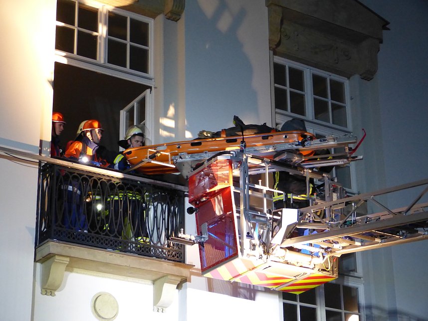 Feuerwehr am Theater