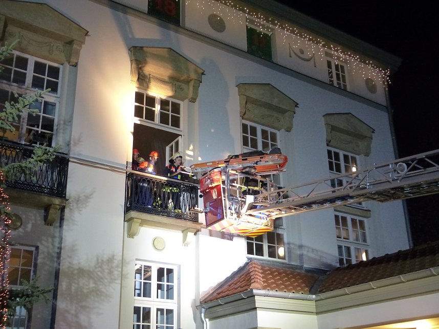 Feuerwehr am Theater