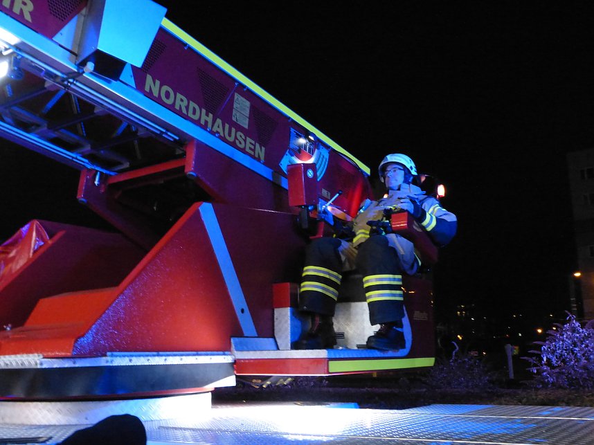 Feuerwehr am Theater