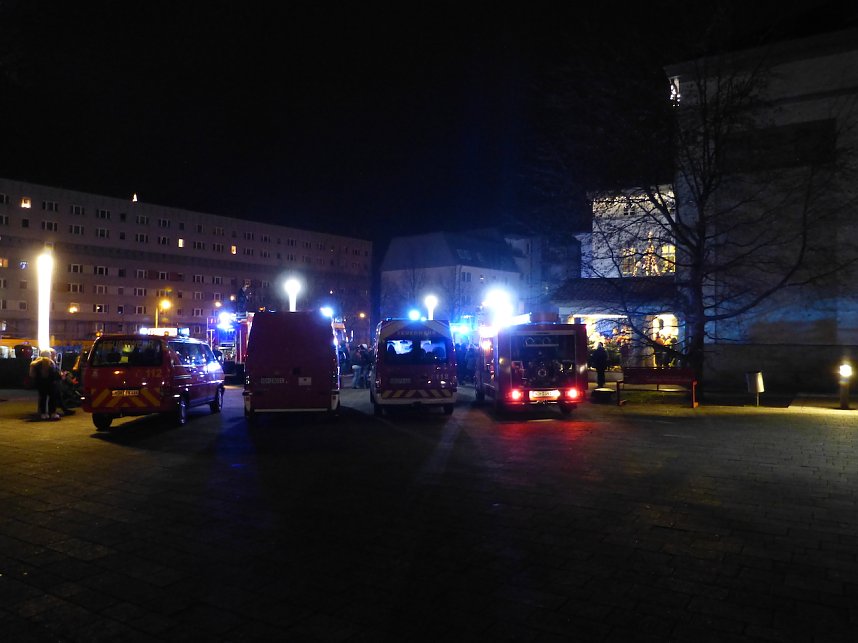 Feuerwehr am Theater