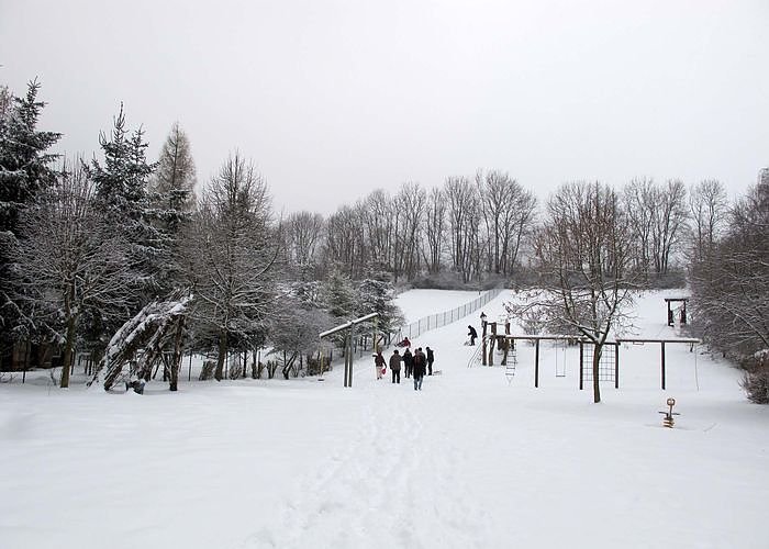 Schnee in Friedrichsrode
