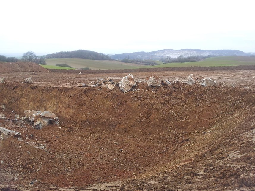 Arbeiten haben begonnen
