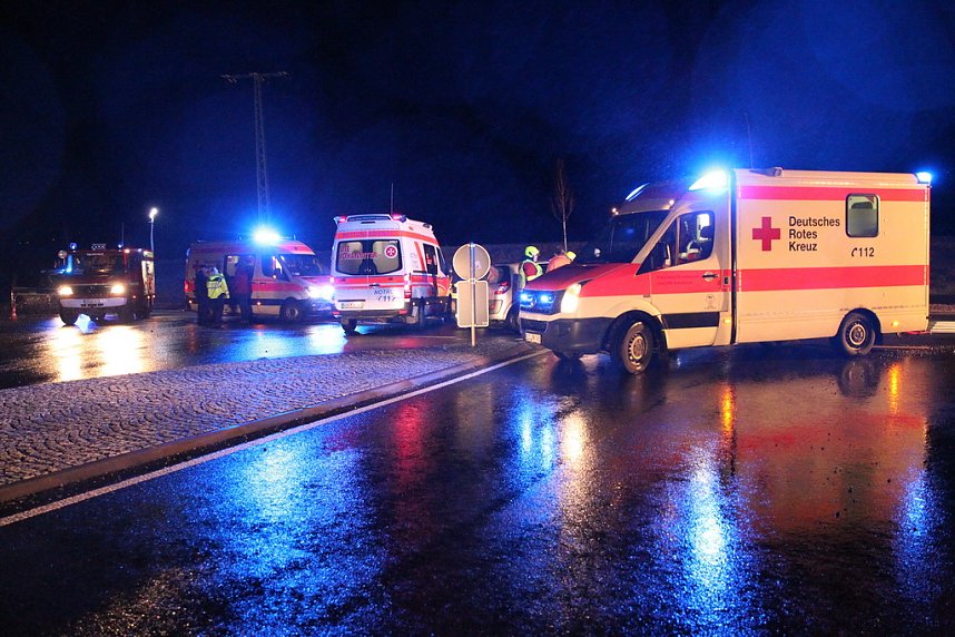 Unfall zwischen Lipprechterode und Kleinbodungen