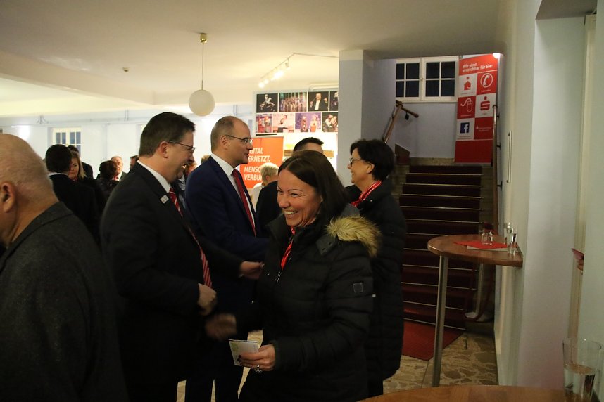 Neujahrsempfang des Kreises und der Kreissparkasse im Nordh&auml;user Theater