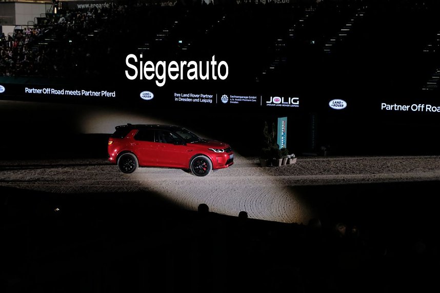 Peter Blei auf der "Partner Pferd" in Leipzig