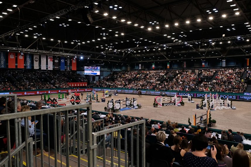 Peter Blei auf der "Partner Pferd" in Leipzig