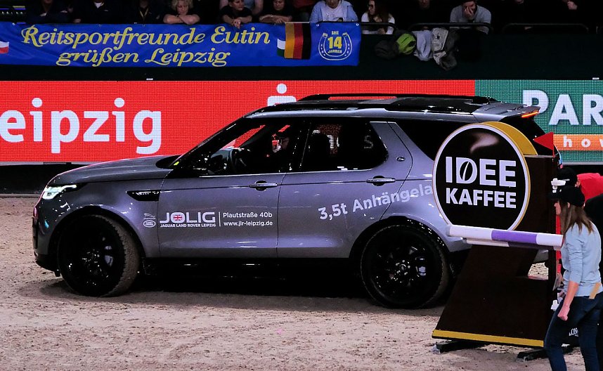 Peter Blei auf der "Partner Pferd" in Leipzig