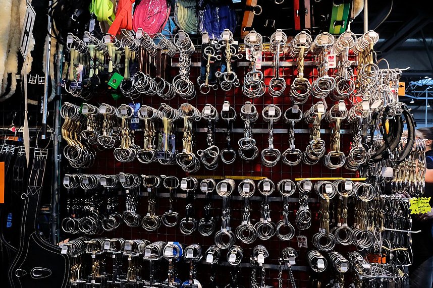 Peter Blei auf der "Partner Pferd" in Leipzig