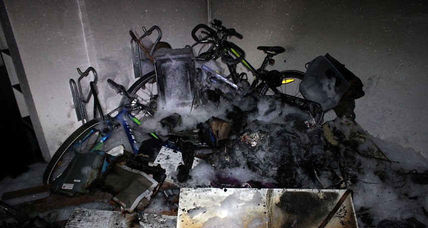 Kellerbrand in Nordhausen