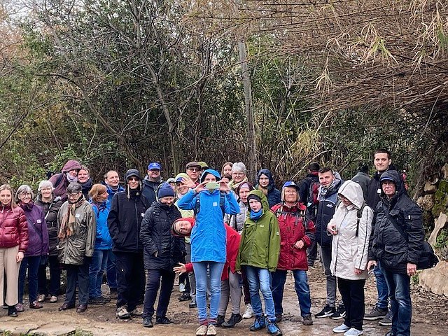 Die Reisegruppe aus Nordhausen verbrachte am Montag einen Tag am See Genezareth