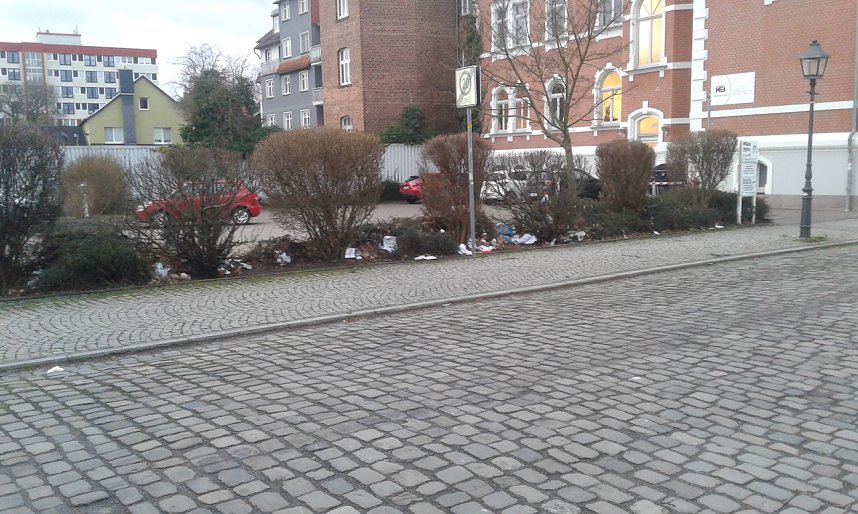 M&uuml;ll in der Stadt