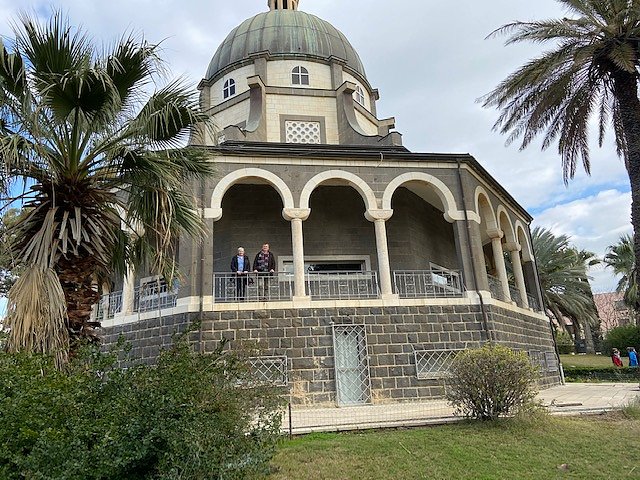 Die Reisenden aus Nordhausen besuchten den Berg der Seligpreisungen
