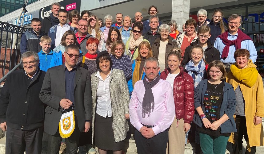 Die Reisegruppe aus Nordhausen begab sich auf Spurensuche in Jerusalem, Bethlehem und Bet Schemesch