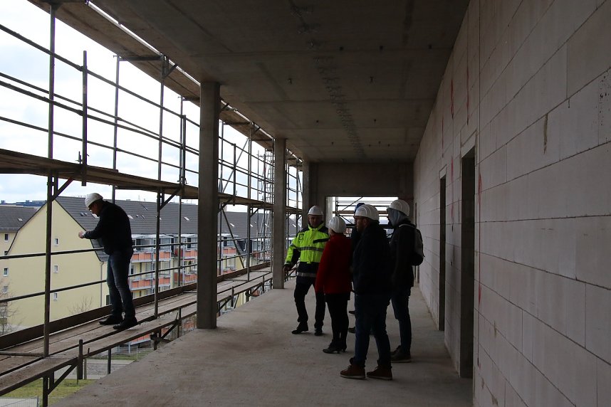 Richtfest am Humboldt-Gymnasium Nordhausen