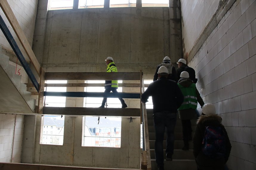 Richtfest am Humboldt-Gymnasium Nordhausen