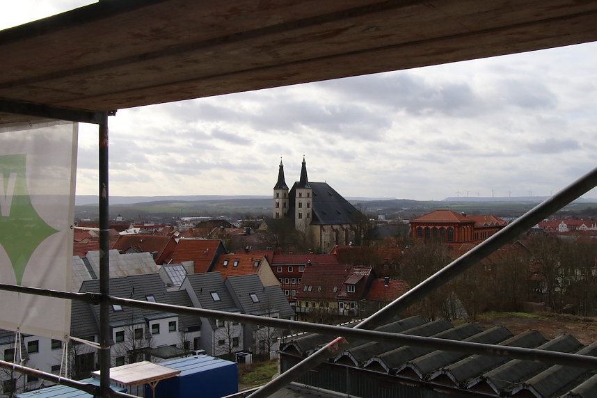 Richtfest am Humboldt-Gymnasium Nordhausen