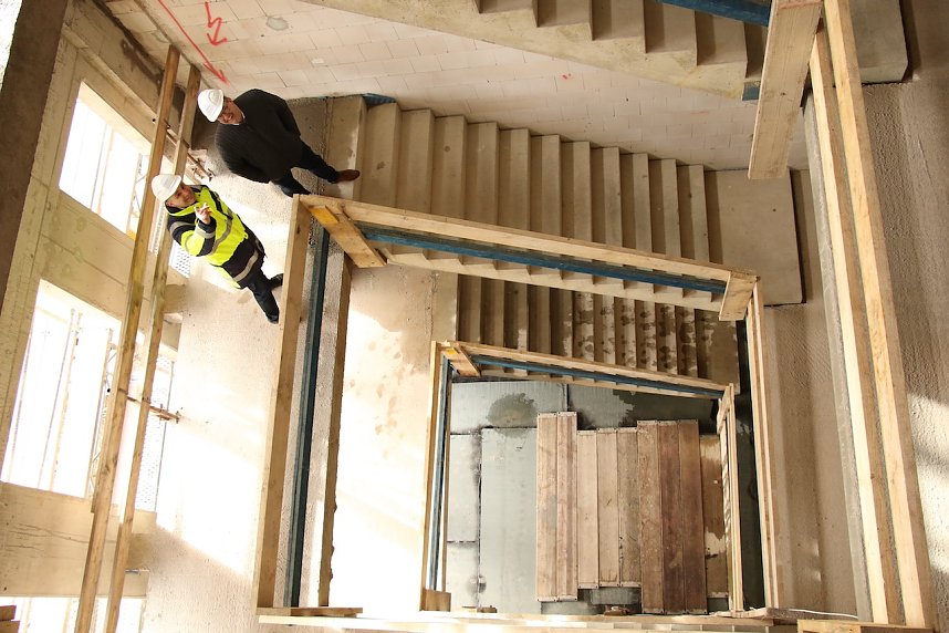 Richtfest am Humboldt-Gymnasium Nordhausen